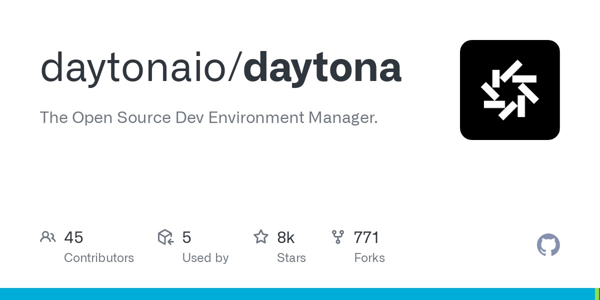 Daytona: An Innovative Open-Source Development Environment Manager